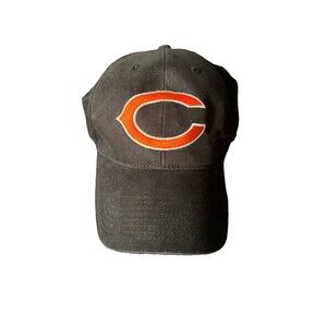 Chicago Bears '47 Adjustable Hat Strapback Cap Navy Blue Orange Big C